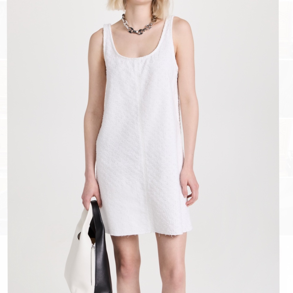 Rag & Bone Dress White Mini Tank Dress Size Medium